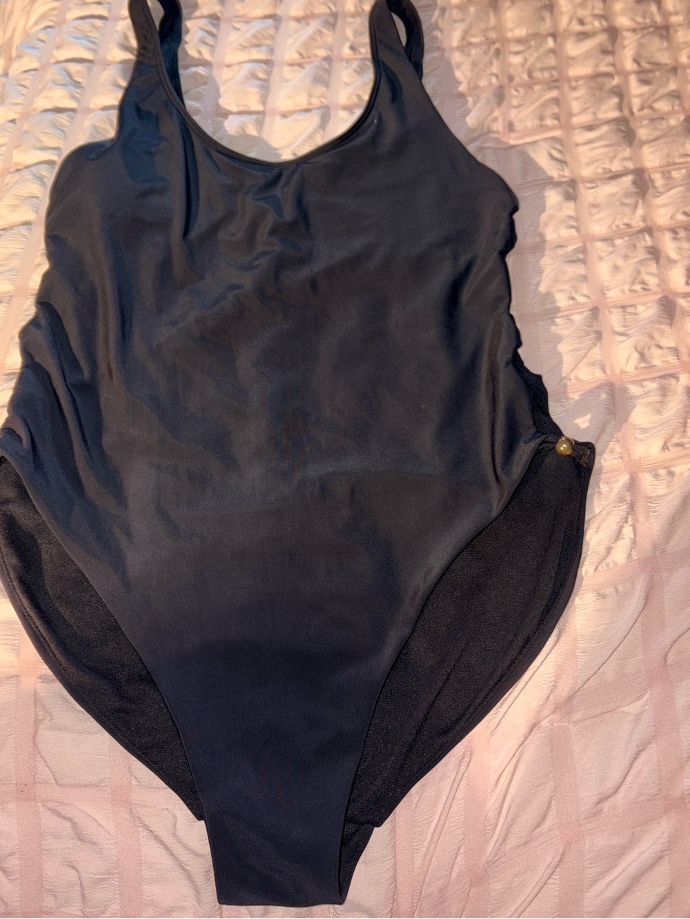 No Boundaries Navy One-Piece Swimsuit for Kids